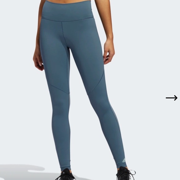 Adidas BELIEVE THIS 2.0 3-STRIPES MESH LONG TIGHTS - Picture 2 of 10